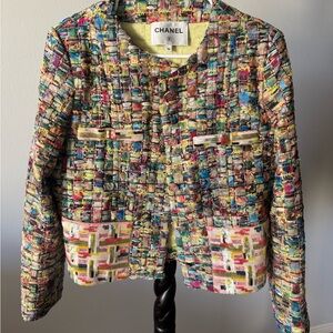 Chanel Multicolor Patchwork Jacket